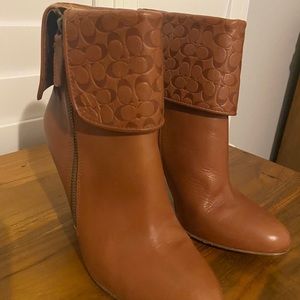 Coach boots. Size 8